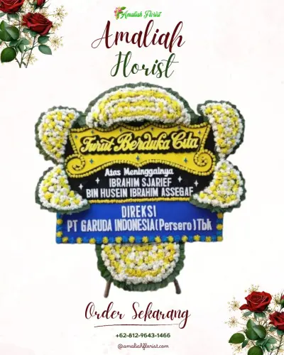 Papan Bunga Duka di Lembo